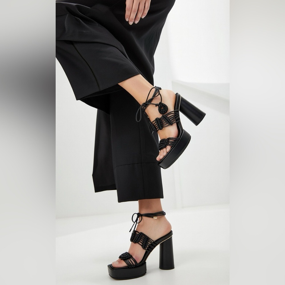 Paloma Barcelo Heeled Platform Sandals